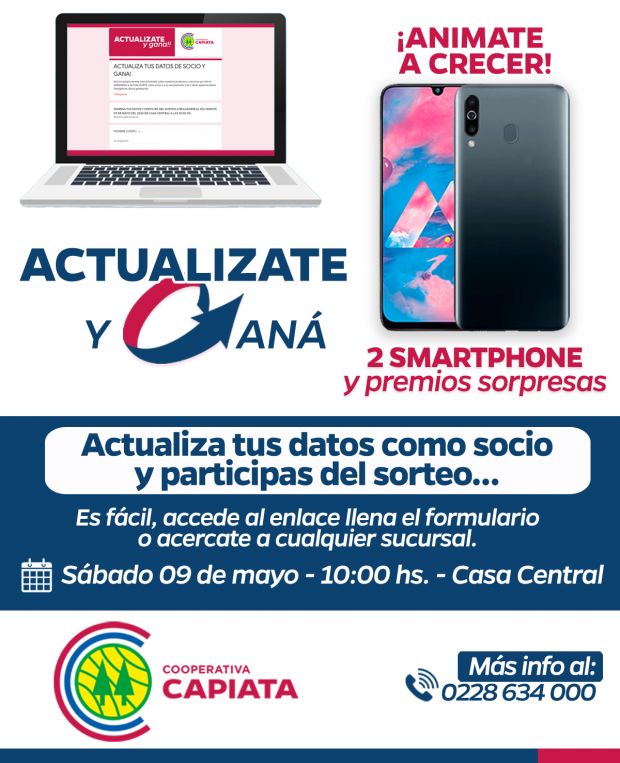 ACTUALIZATE Y GANA