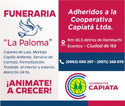 FUNERARIA LA PALOMA - ITÁ
